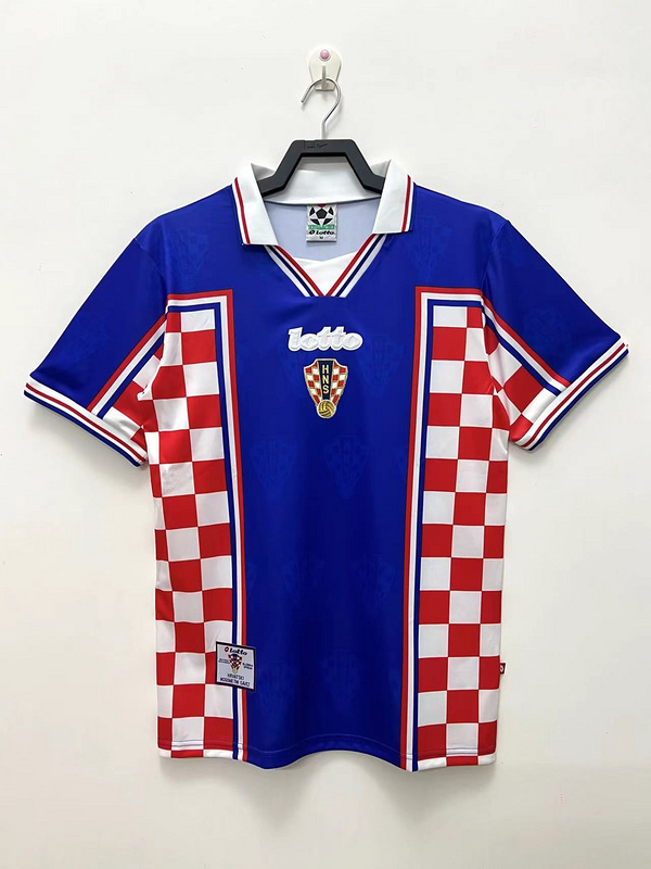 1998 Retro  Nation  Croatia  Away  jersey