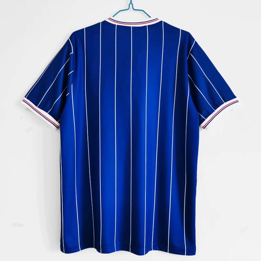 1982-1983   Retro Glasgow  Rangers F.C  Home   jersey
