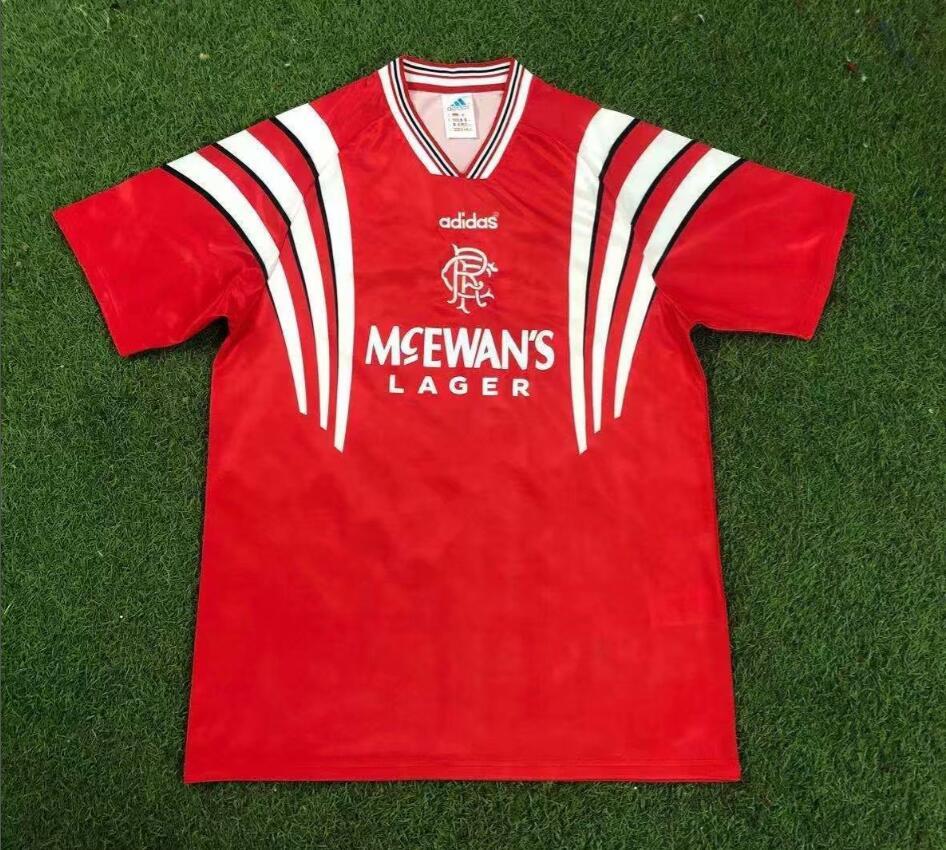 1996-1997   Retro Glasgow  Rangers F.C  3RD   jersey