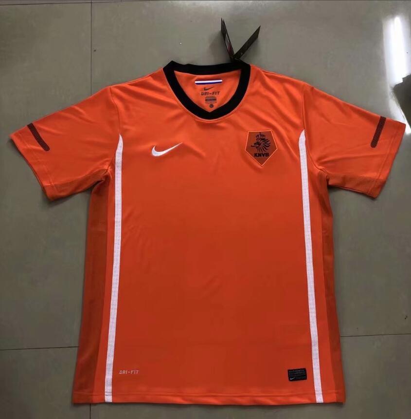 2010   Retro  Nation  Netherlands  Home  jersey