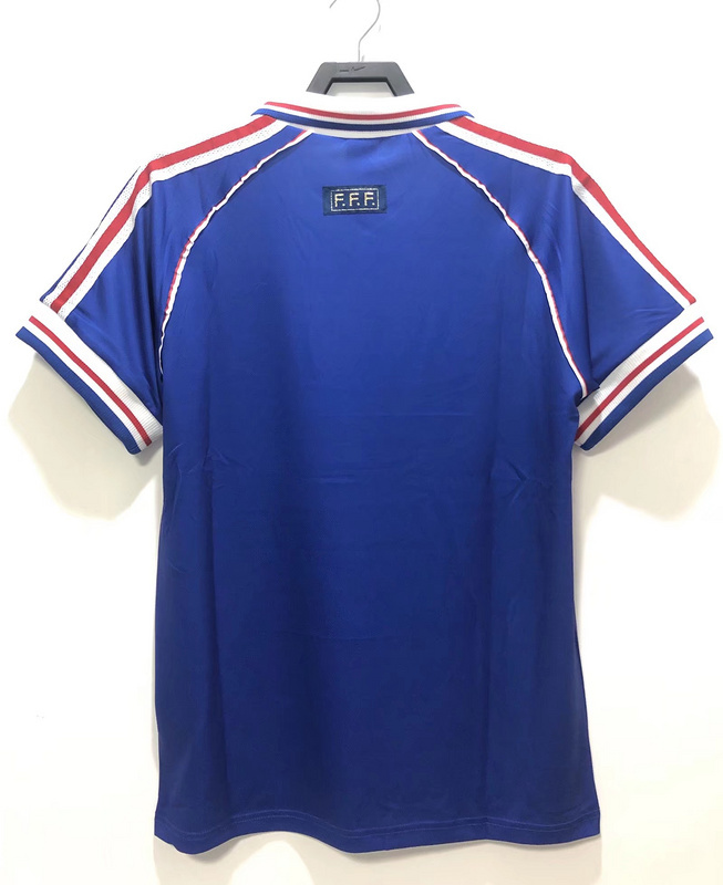 World cup  1998  Retro  Nation  France  Home  jersey