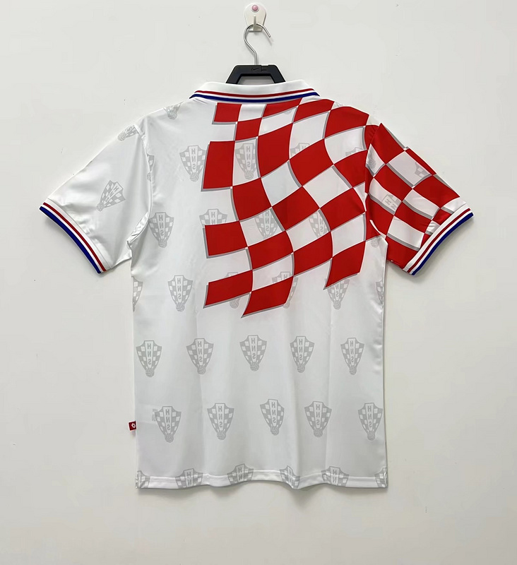 1998 Retro  Nation  Croatia  Home  jersey