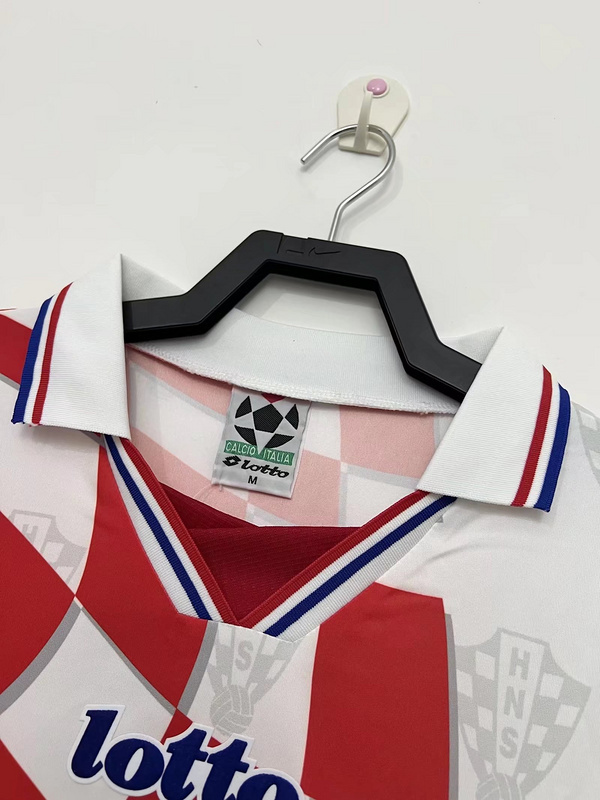 1998 Retro  Nation  Croatia  Home  jersey