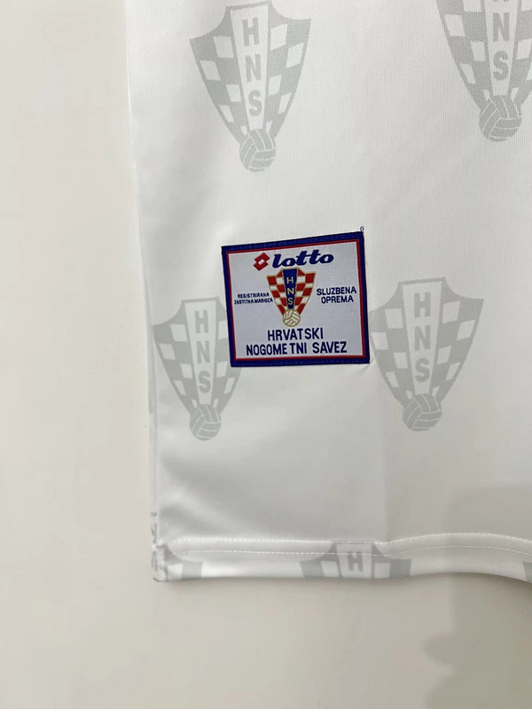 1998 Retro  Nation  Croatia  Home  jersey