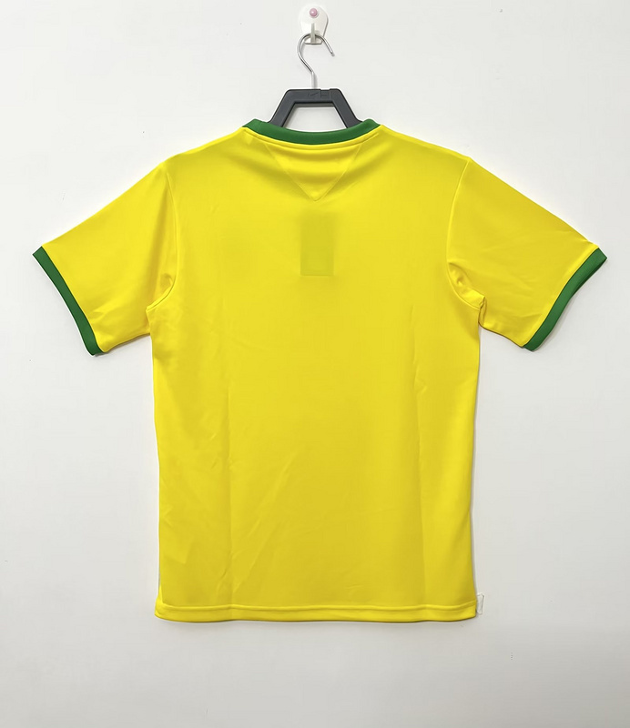 1970   Retro  Nation  Brazil  Home  jersey