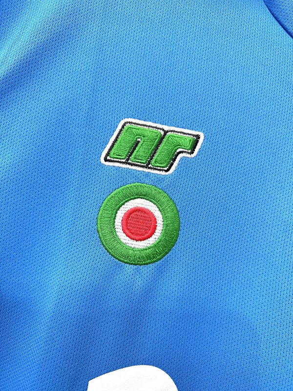 1987-1988 Retro Naples  Home  jersey