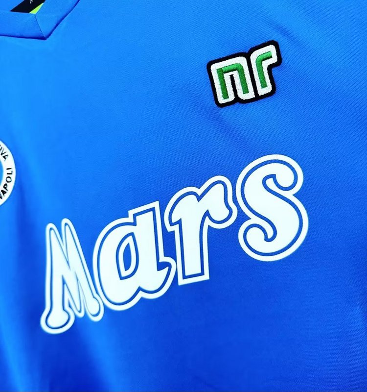 1988-1989 Retro Naples  Home  jersey