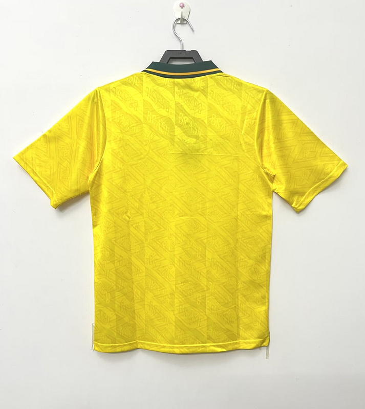 1991-1993  Retro  Nation  Brazil  Home  jersey