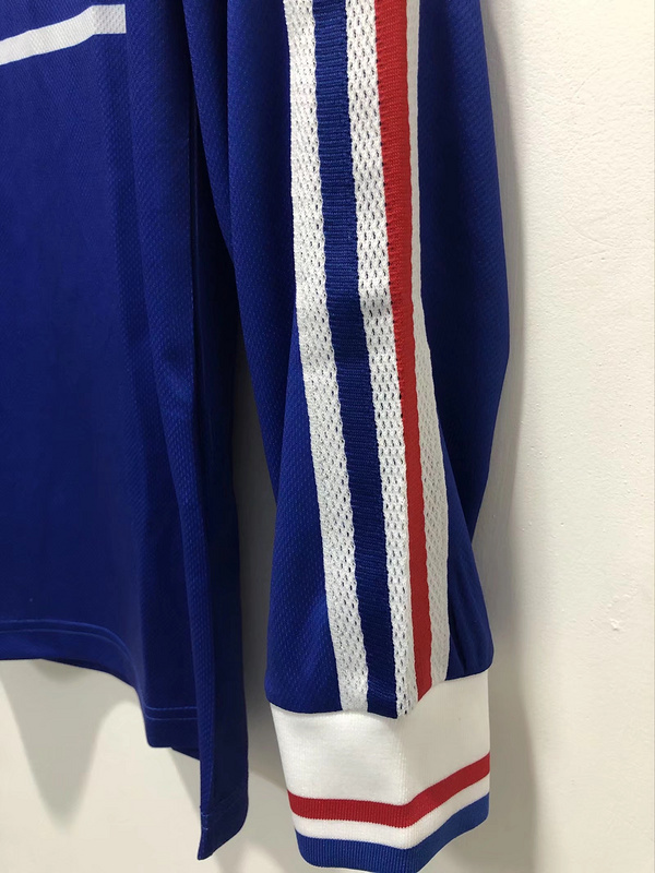 1998  Retro  Nation  France  Home long sleeves  jersey