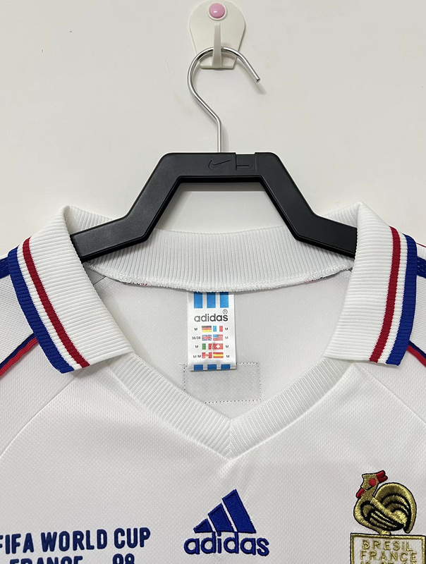 1998  Retro  Nation  France  Away  jersey