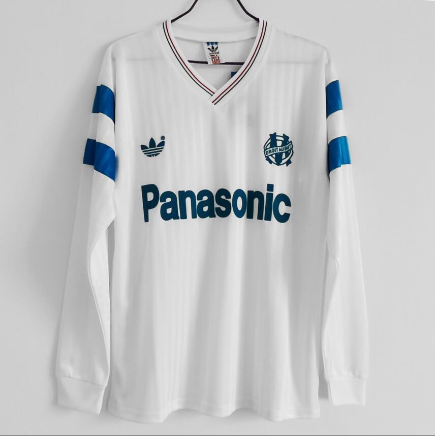 1990  Retro Marseille   Home long sleeves  jersey