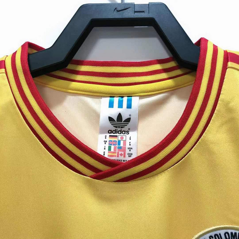 1990  Retro  Nation  Colombia  Home  jersey
