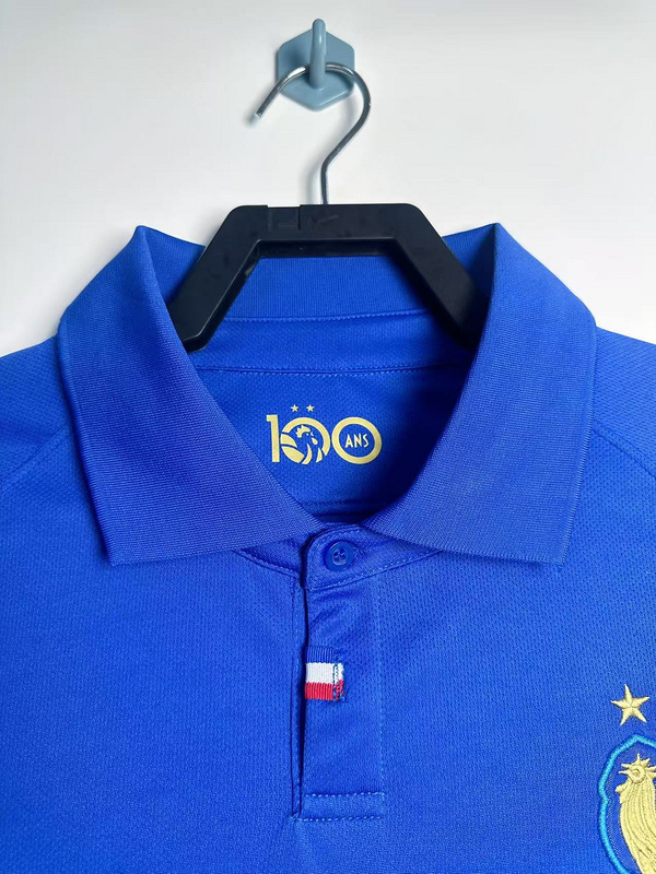 100th Anniversary Edition   Retro  Nation  France  home Blue  jersey