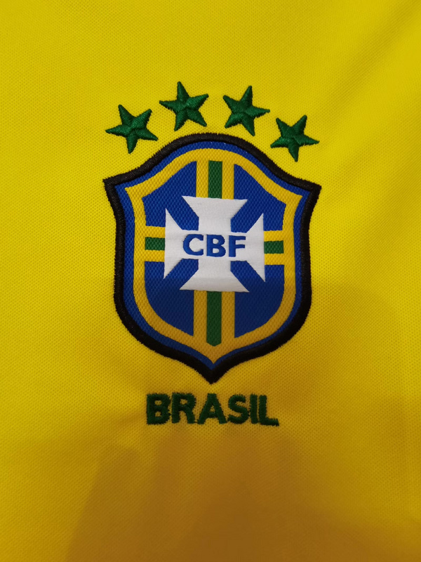1998  Retro  Nation  Brazil  Home  jersey
