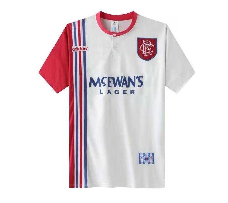 1996-1997   Retro Glasgow  Rangers F.C  Away   jersey