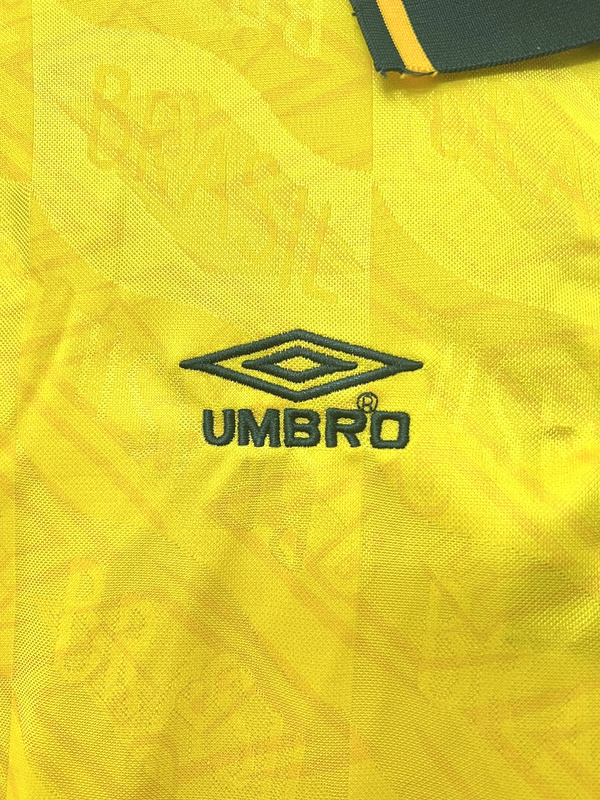 1991-1993  Retro  Nation  Brazil  Home  jersey