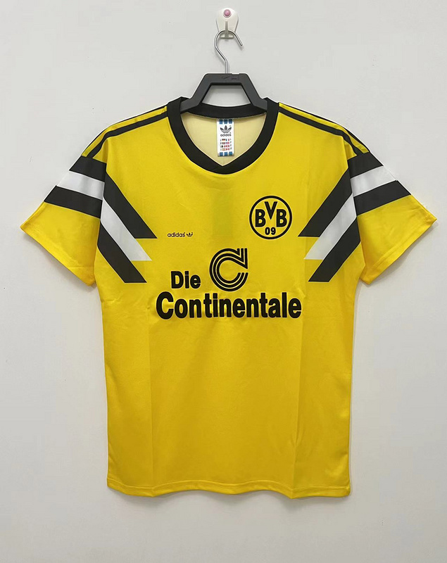 1989  Retro Borussia Dortmund   Home  jersey