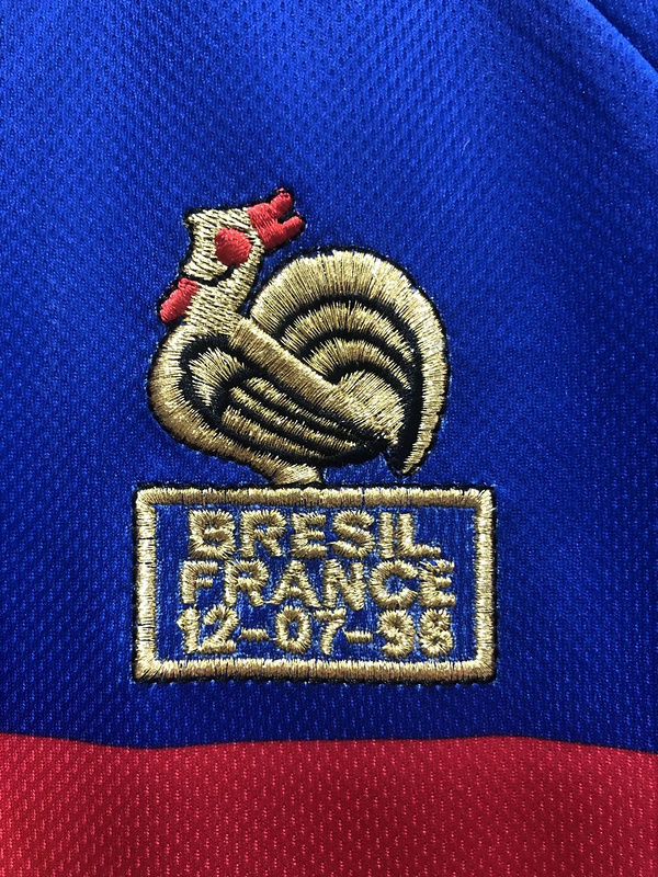 World cup  1998  Retro  Nation  France  Home  jersey