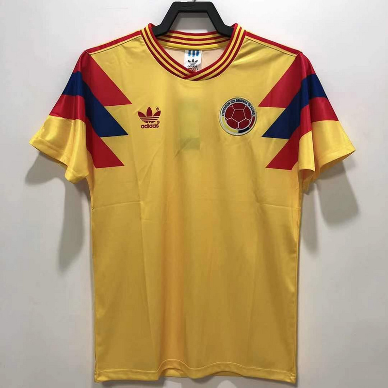 1990  Retro  Nation  Colombia  Home  jersey