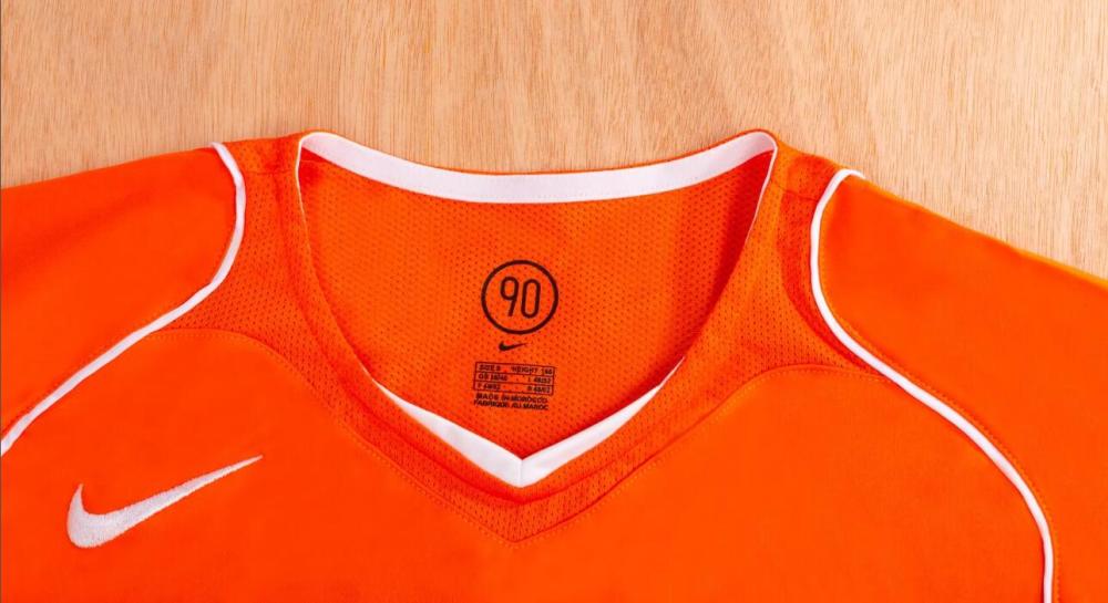 2004  Retro  Nation  Netherlands  Home  jersey  no  number