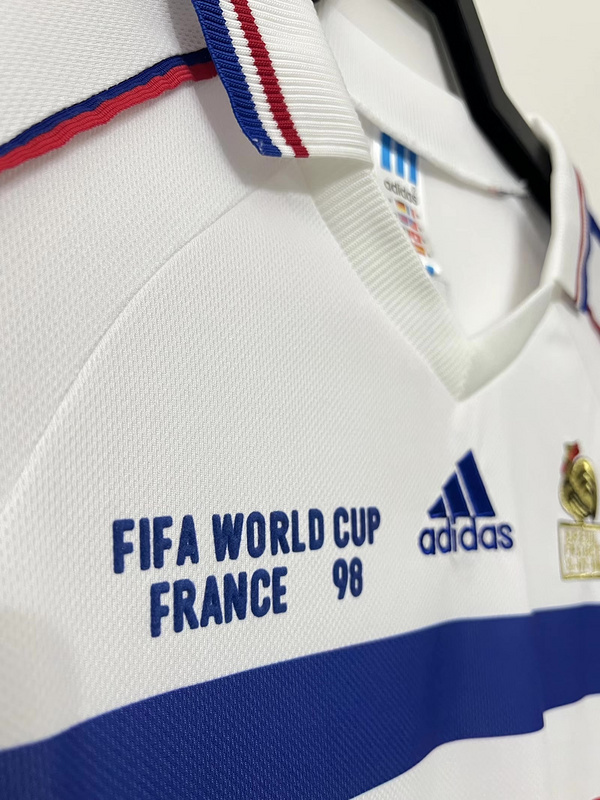 1998  Retro  Nation  France  Away  jersey
