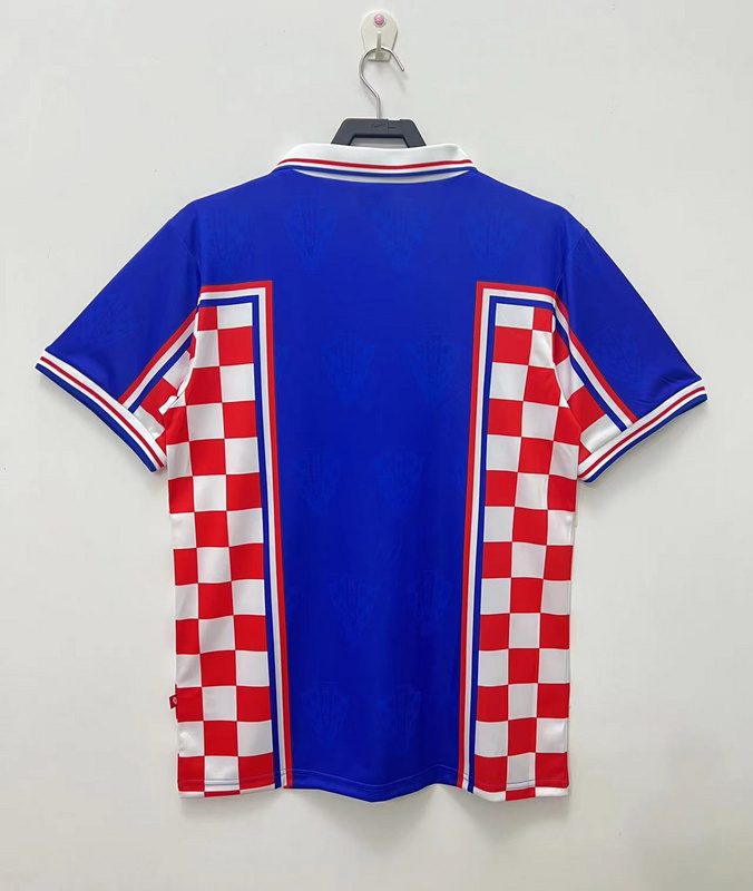 1998 Retro  Nation  Croatia  Away  jersey
