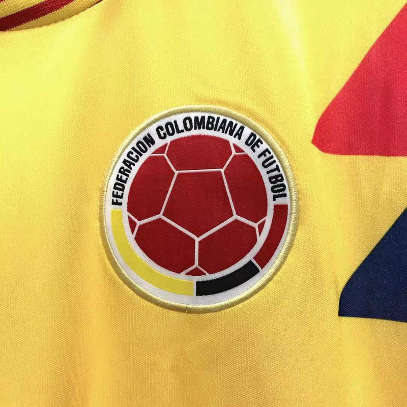 1990  Retro  Nation  Colombia  Home  jersey