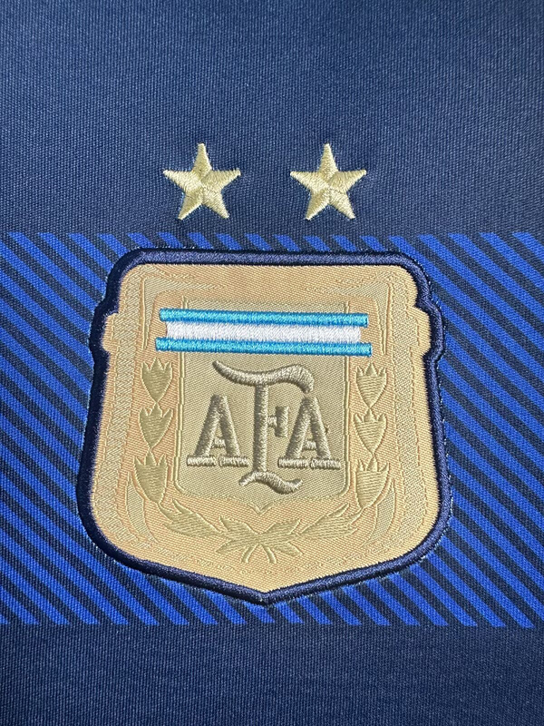 2014  Retro  Nation  Argentina  Away long sleeves   jersey