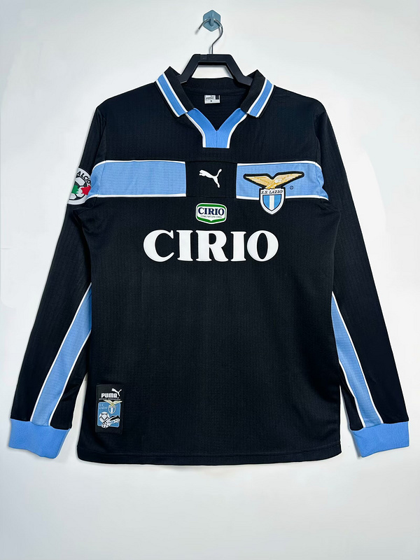 1998-1999   Retro Lazio  Away  long sleeves   jersey