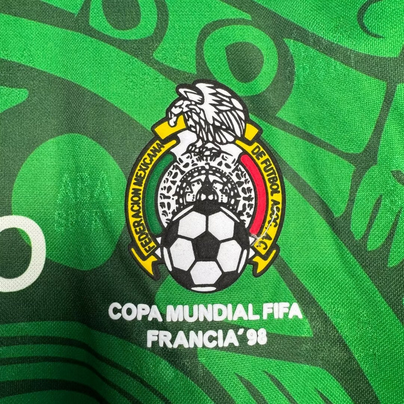 1998  Retro  Mexico  Home  jersey