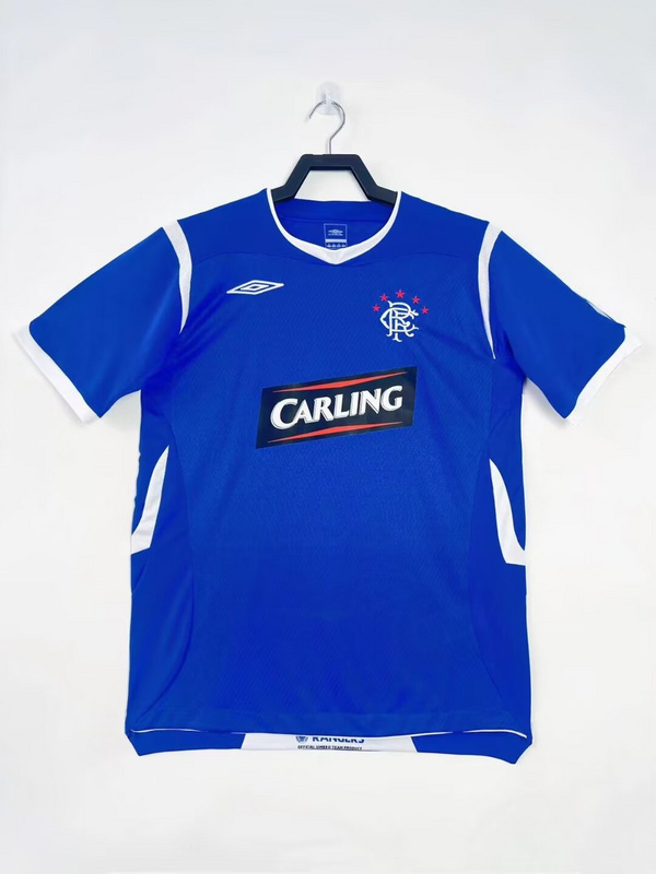 2008-2009 Retro Glasgow  Rangers F.C  Home   jersey
