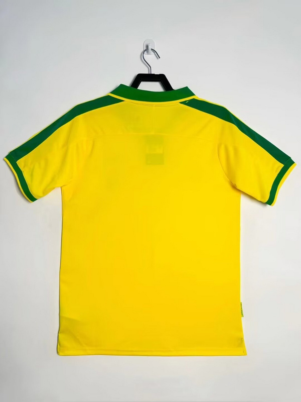 1997  Retro  Nation  Brazil  Home  jersey