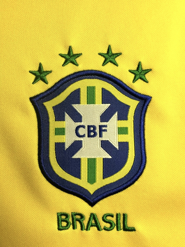 1997  Retro  Nation  Brazil  Home  jersey