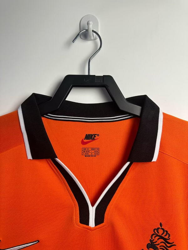 1998  Retro  Nation  Netherlands  Home long sleeves  jersey