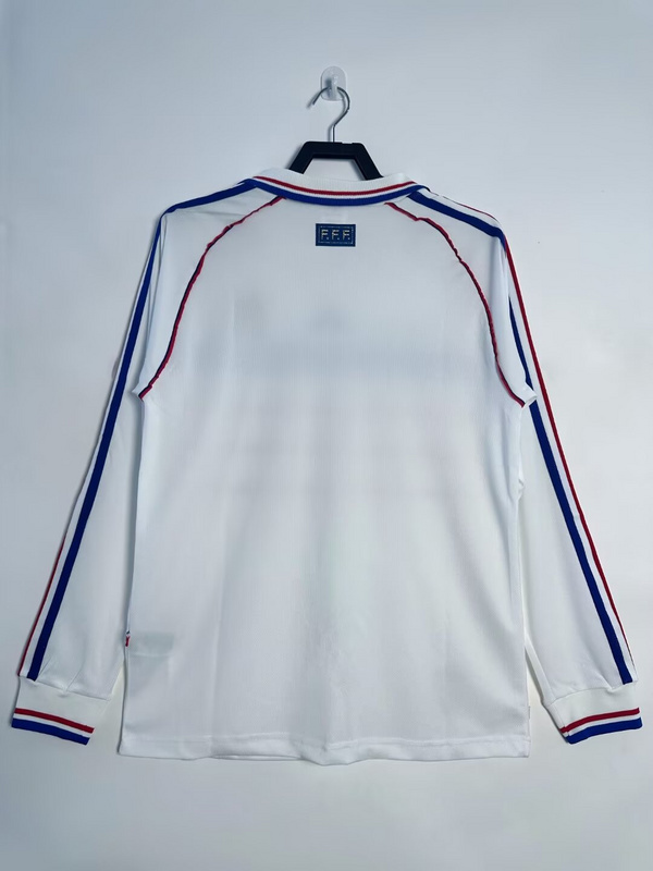 World cup 1998  Retro  Nation  France  Away  long sleeves  jersey
