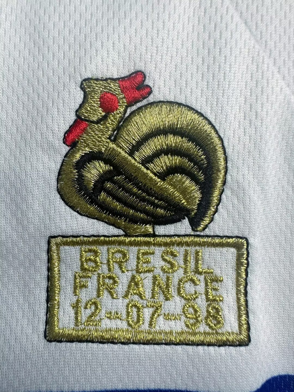 World cup 1998  Retro  Nation  France  Away  long sleeves  jersey