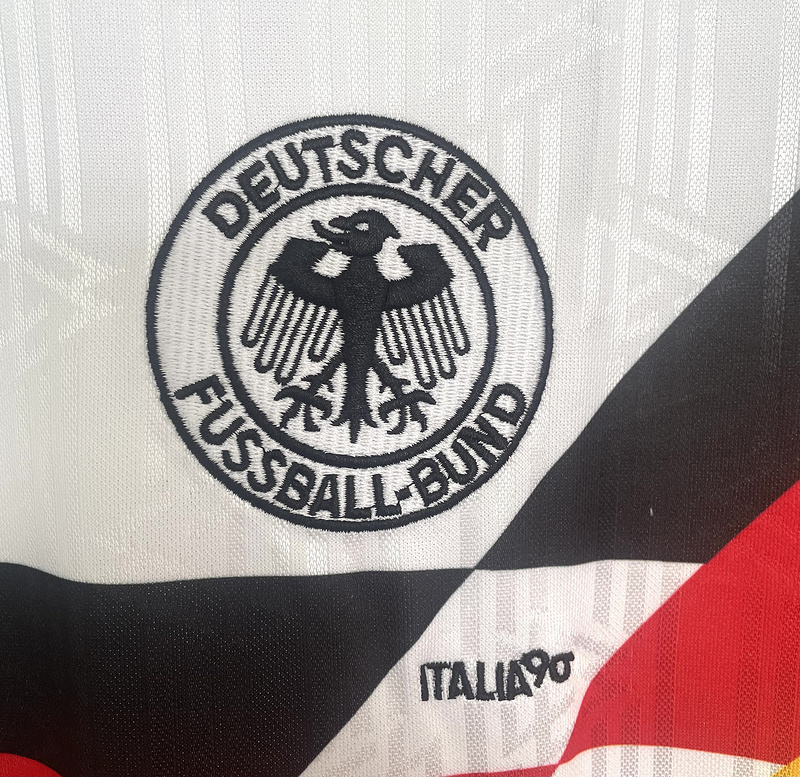 1990 Retro  Nation  Germany  Home  jersey
