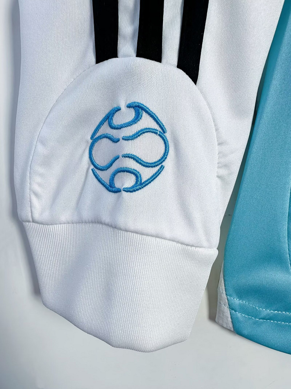 2006-2007 Retro  Nation  Argentina  Home long sleeves   jersey