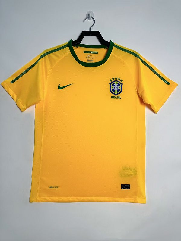 2010  Retro  Nation  Brazil  Home  jersey