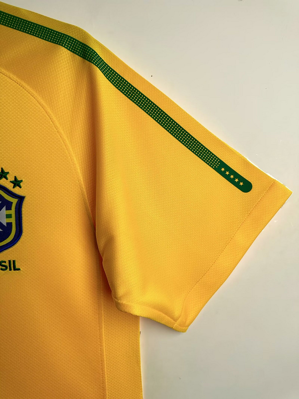2010  Retro  Nation  Brazil  Home  jersey