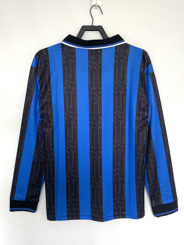 1997-1998 Retro Inter Milan  Home  long sleeves  jersey