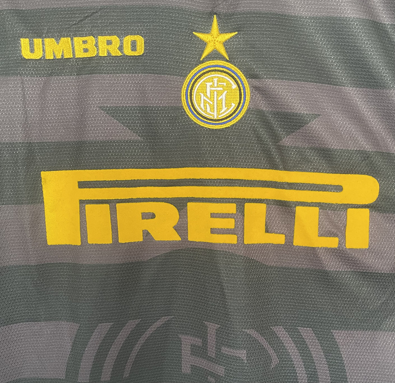 1997-1998 Retro Inter Milan  3RD long sleeves  jersey