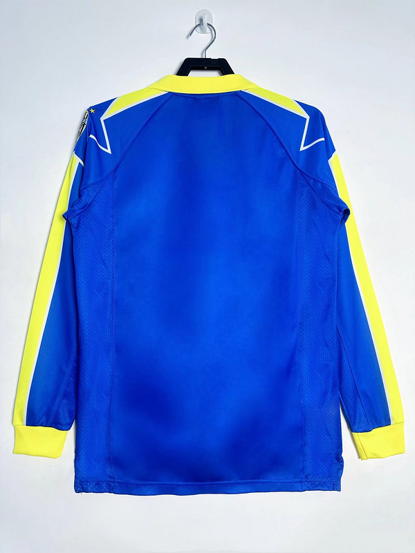 1998-1999  Retro Juventus  Away long sleeves  jersey