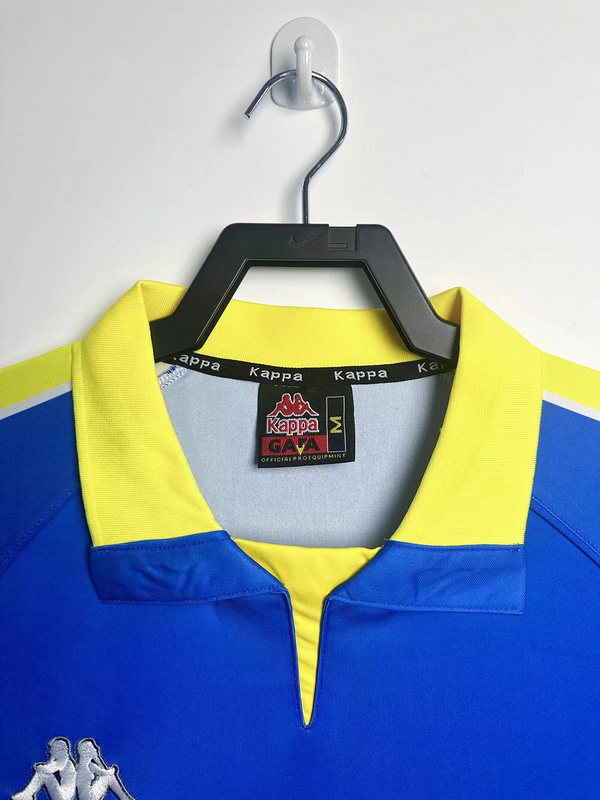 1998-1999  Retro Juventus  Away long sleeves  jersey