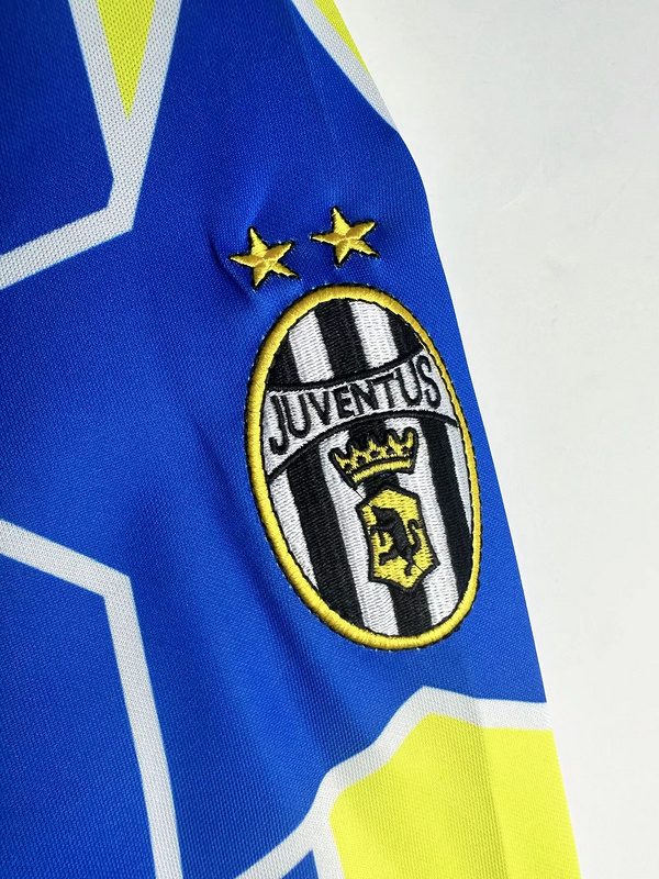 1998-1999  Retro Juventus  Away long sleeves  jersey