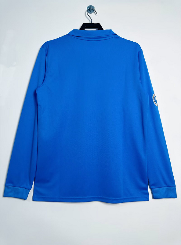 1987-1988 Retro Naples  Home long sleeves jersey