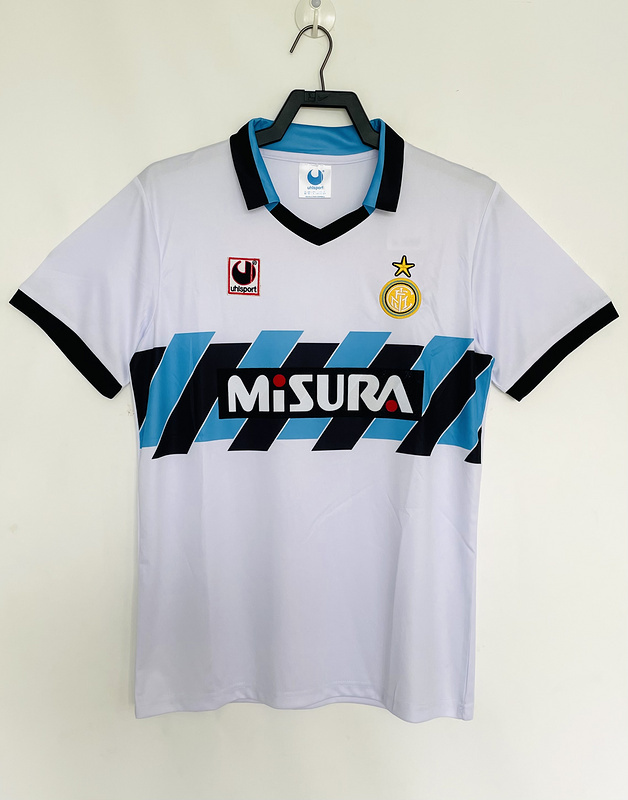 1990-1991 Retro Inter Milan  Away  jersey