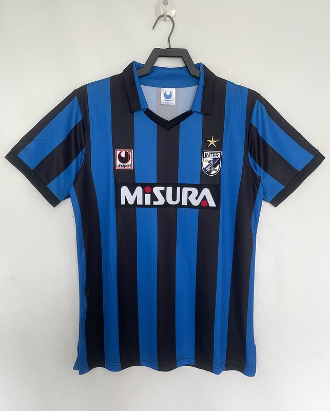1988-1990 Retro Inter Milan  Home  jersey