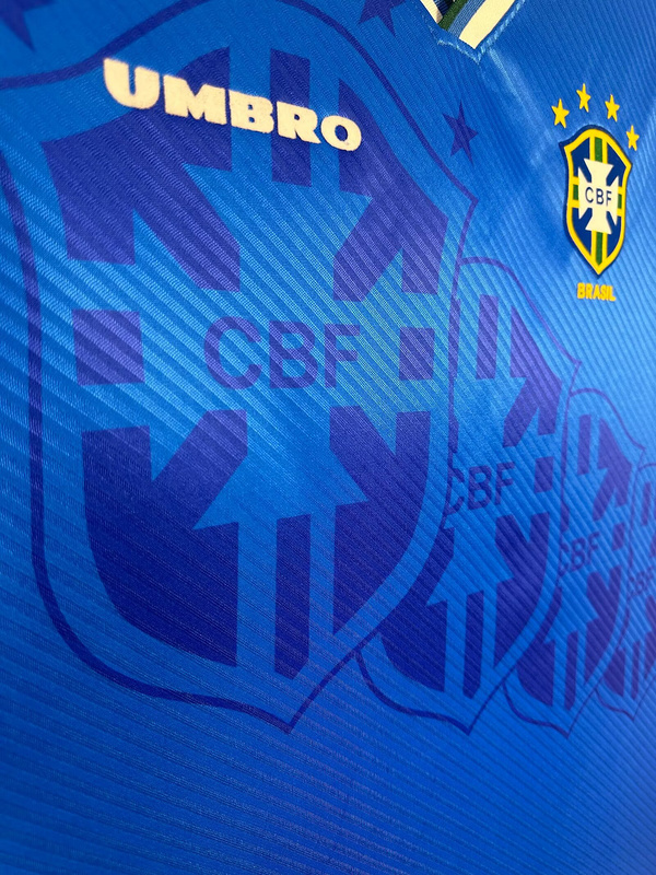 1996  Retro  Nation  Brazil  Away  jersey