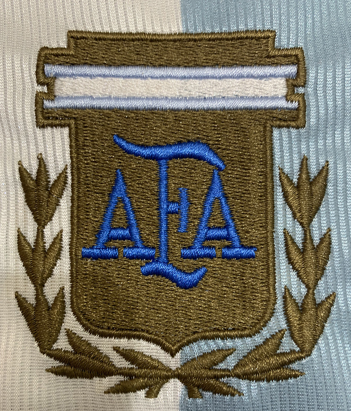 1998 Retro  Nation  Argentina  Home  jersey